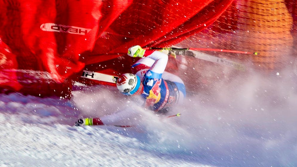 Beat Feuz sur la Streif. «Cet accident m’a servi de preuve que j'avais fait une bêtise»