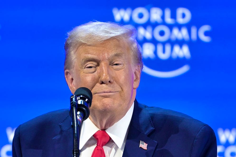 Trumps Rede in Davos: Grönland und Kritik an Europa - Gallery. Donald Trump sprach mit viel Selbstlob über die US-Politik.