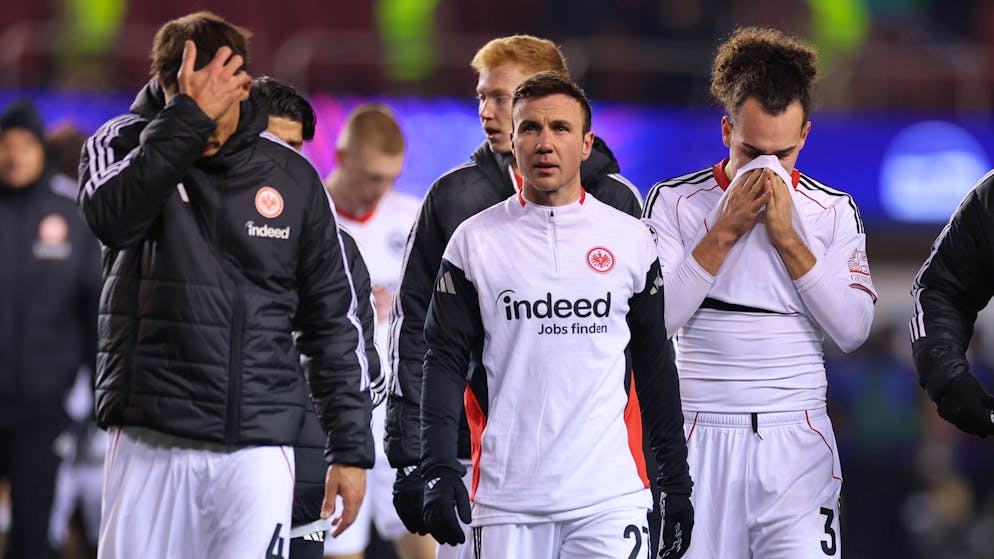 K.o.-Stoss in der 94. Minute. Karabach kegelt Frankfurt aus der Champions League