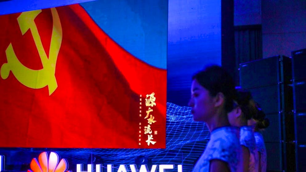 The EU wants to ban the products of risky foreign companies in the field of network technology. The Chinese government sees companies from its own country at a disadvantage and is threatening consequences. (symbolic image)