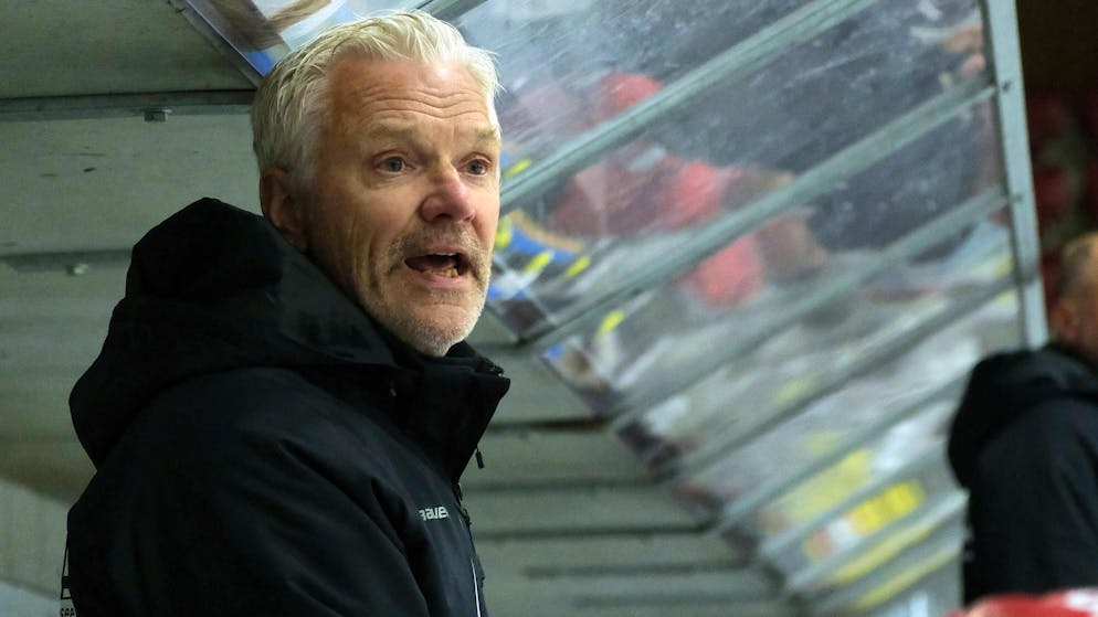 Le nouveau coach du HCC Teppo Kivelä, quand il entraînait Winterthour.
