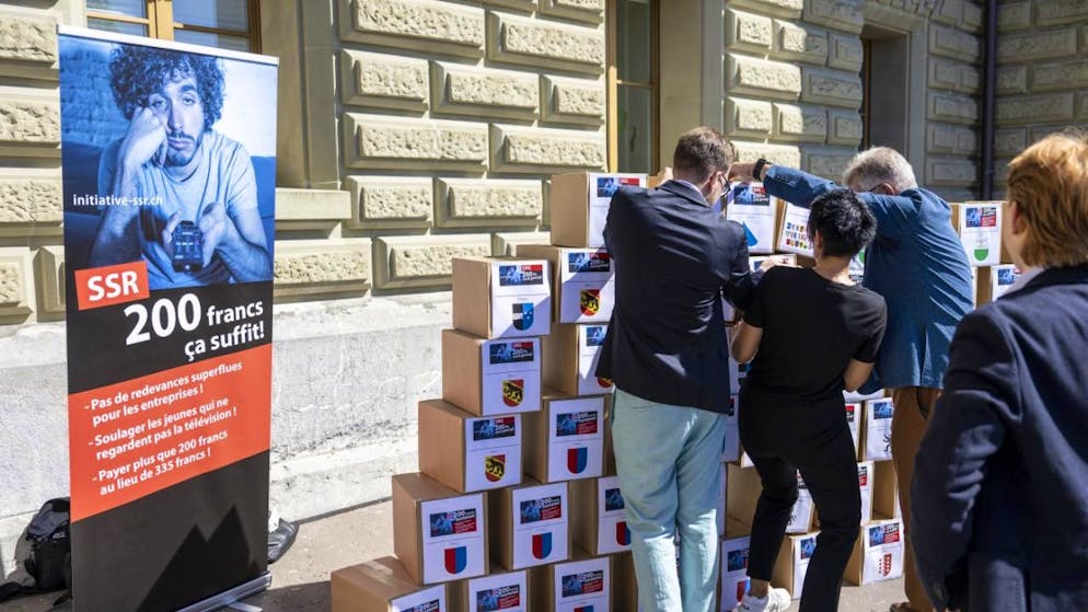 L'initiative SSR a été déposée en août 2023 (archives).