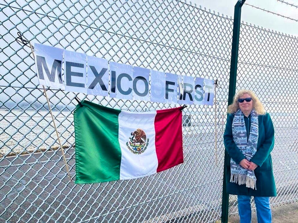 "Mexico First" at Zurich Airport.