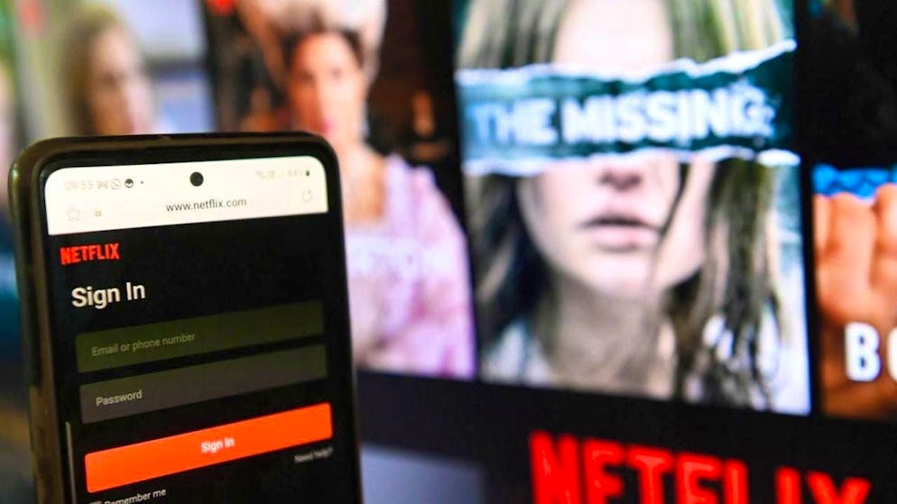 Netflix users also discover films and series from the streaming market leader via other video platforms. The service now wants to focus more on clips in portrait format itself. (archive image)