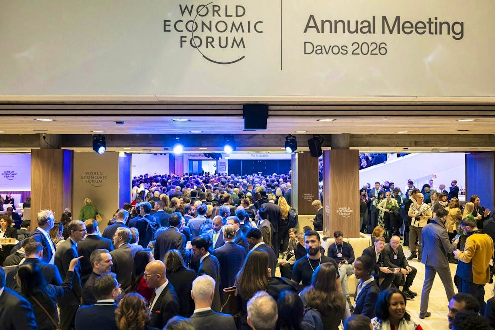 In Davos, WEF visitors are waiting for US President Donald Trump.