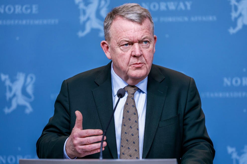 «Wir gehen in keine Verhandlungen, die darauf basieren, dass wir grundlegende Prinzipien aufgeben»: Dänemarks Aussenminister Lars Lokke Rasmussen. 