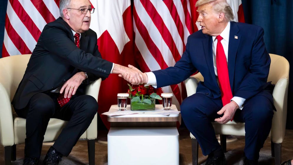 WEF in Davos. Parmelin: 