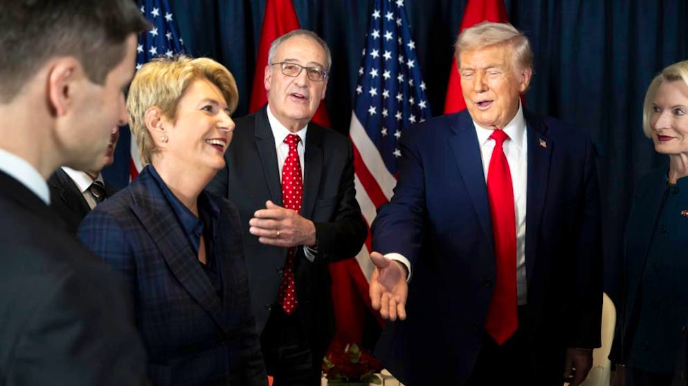 Forum economico. Parmelin incontra Trump al WEF: «Senza il presidente USA Davos non è Davos»