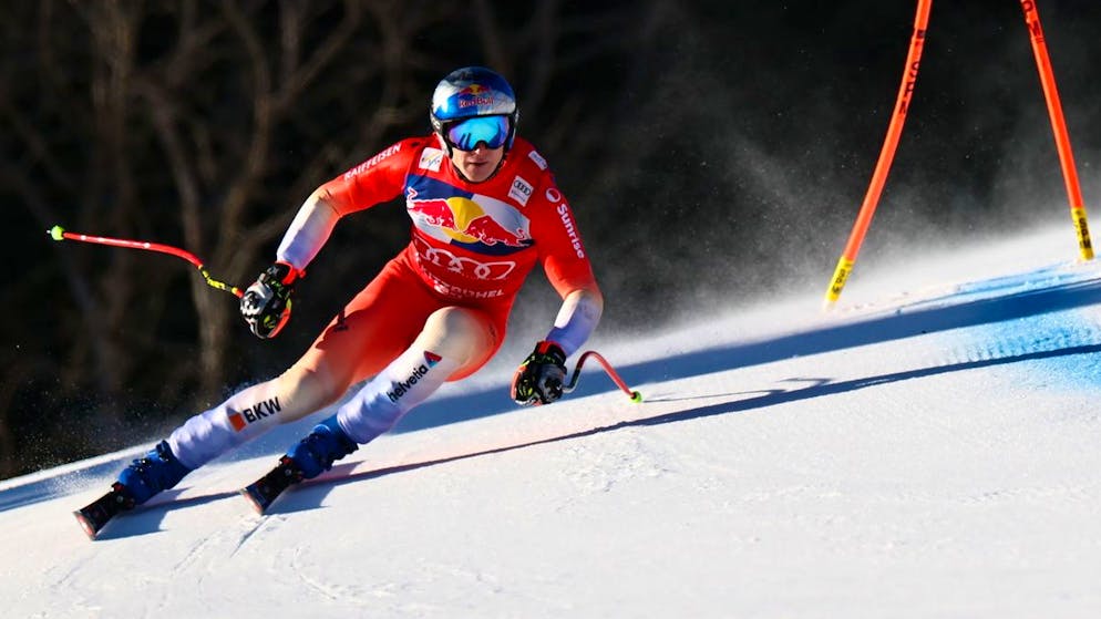 Zweites Kitzbühel-Training. Franzoni fährt auf der Streif erneut Bestzeit – Schrecksekunde für von Allmen