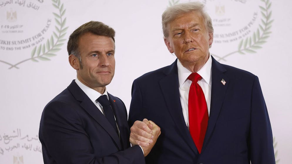 Rien ne va plus entre Emmanuel Macron et Donald Trump (archives).