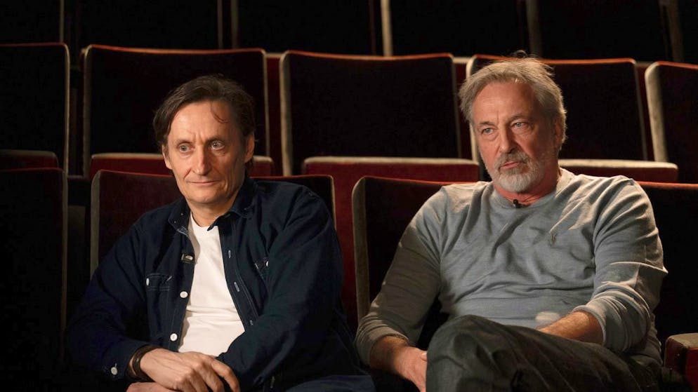 Martin Schilt (links) zusammen mit seinem Co-Regisseur Bernard Weber.