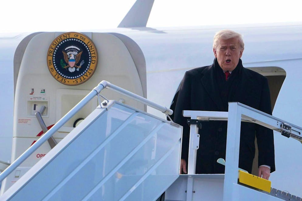 Donald Trump arrives in Zurich. US President Donald Trump landed in Zurich at 12.36 p.m. on Wednesday afternoon.