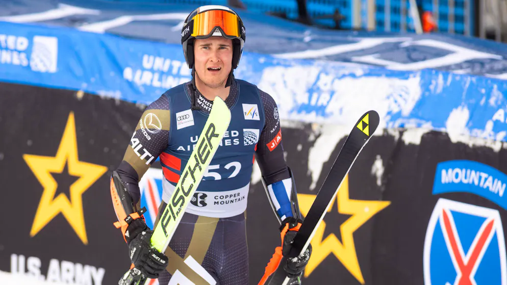 Der finnische Speed-Spezialist Elian Lehto ist in Garmisch schwer gestürzt.
