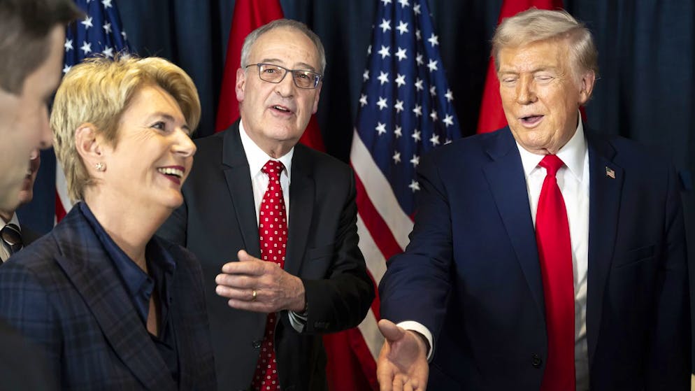 Analysis of his speech. Trump's tirade against Switzerland in full - and what's behind it