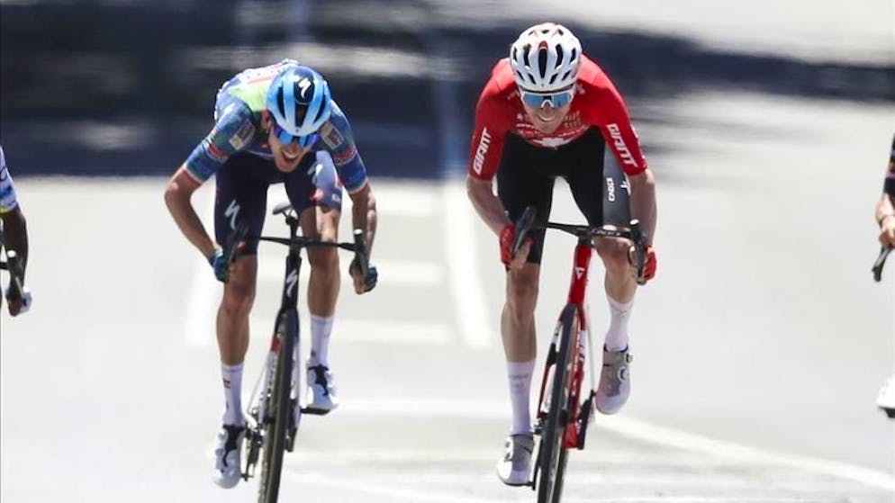 Ciclismo. Mauro Schmid sale sul podio nel terzo giorno del Tour Down Under