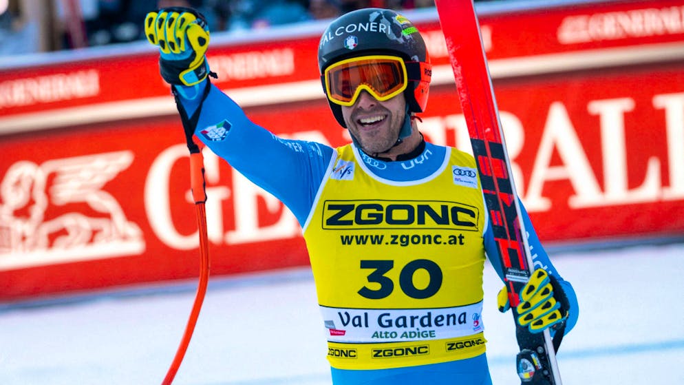 Christof Innerhofer al 6° posto nel super-G in Val Gardena/Gröden.
