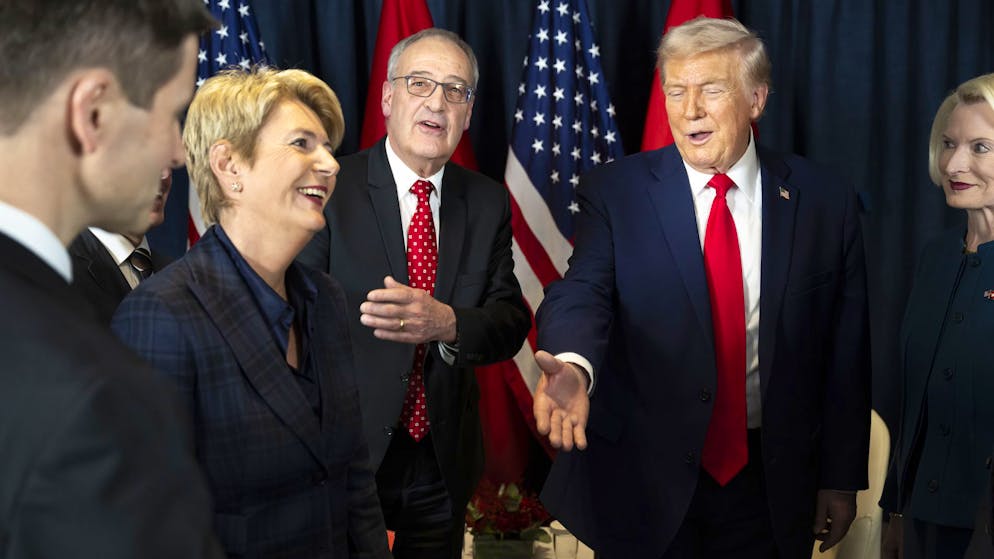 Millions for WEF visit. Where Trump's officials in Switzerland leave the most money lying around