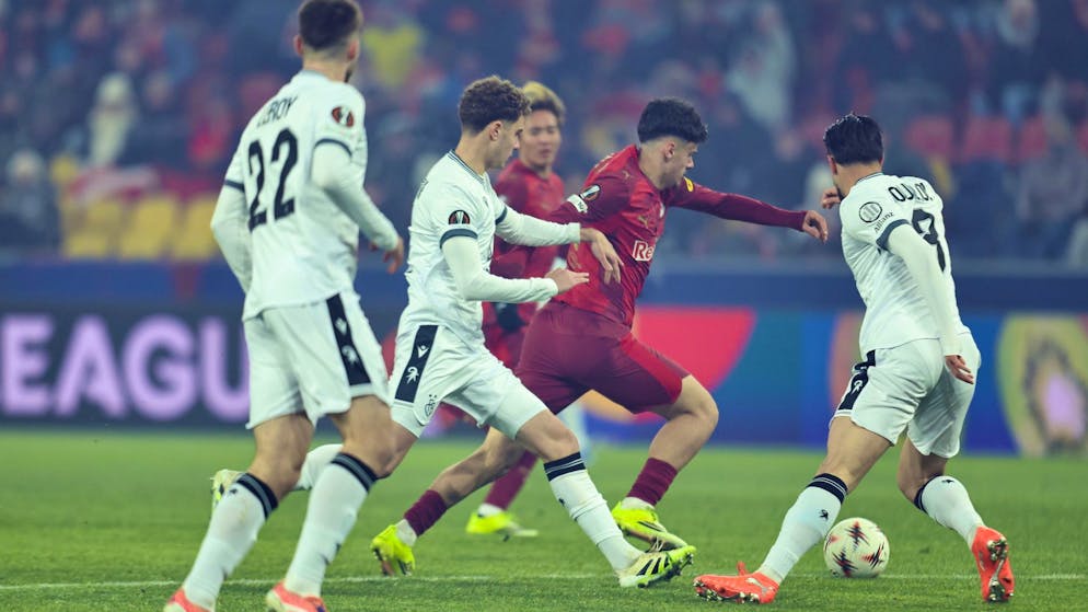 Europa League video ticker. Horror half-time for FC Basel - Krätzig increases the lead for Salzburg to 3:0