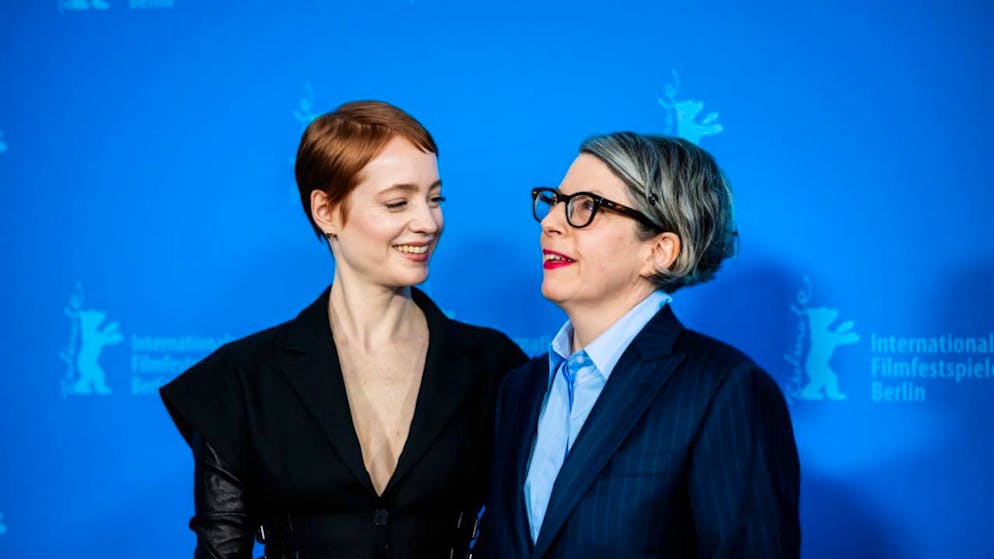 Petra Volpe (a destra) e l'attrice Leonie Benesch. (Immagine d'archivio).