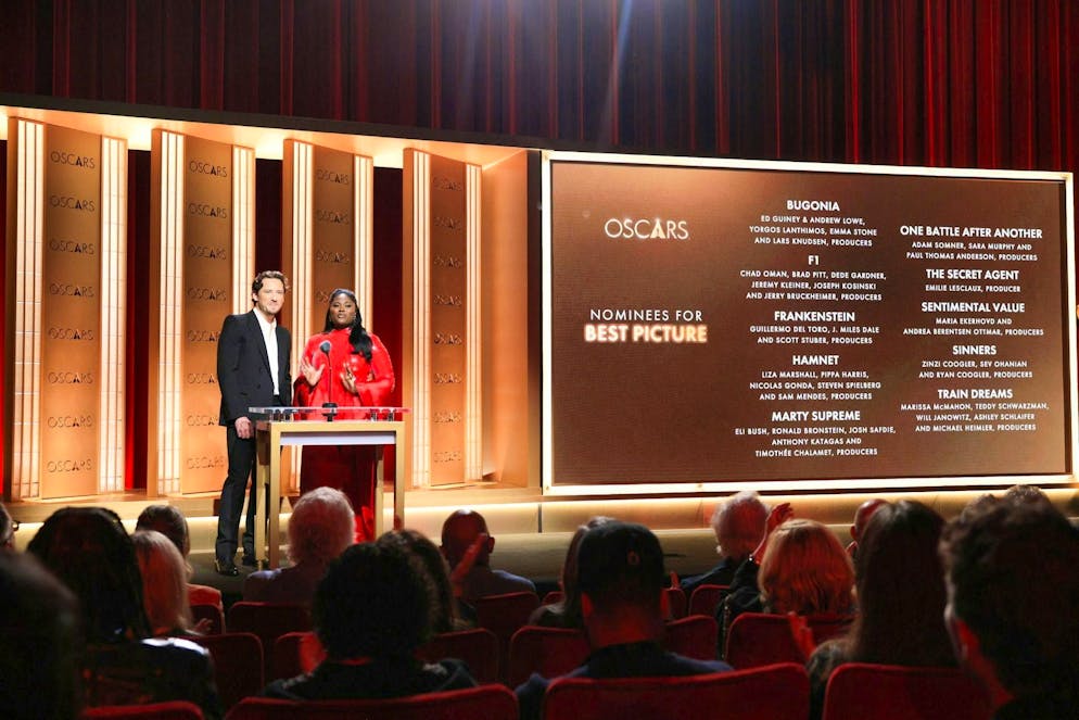 Actor Lewis Pullman and actress Danielle Brooks hosted the announcement of the nominations.