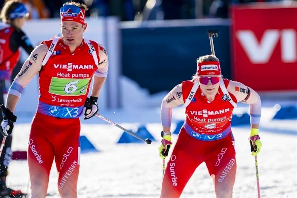 Niklas Hartweg e Amy Baserga