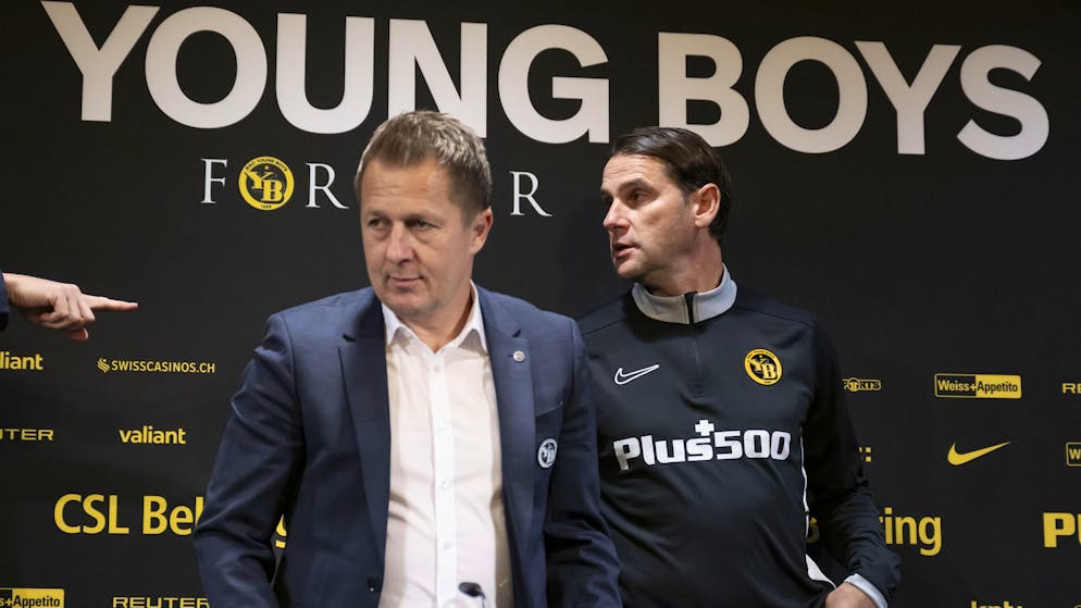Christoph Spycher, Chief Sports der Young Boys, erklärt, weshalb die Berner seit anderthalb Jahren am Kämpfen sind damit, den Erwartungen gerecht zu werden. Ein erneuter Trainerwechsel steht derweil nicht zur Debatte.