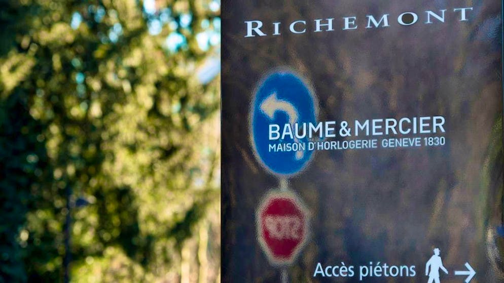 Going their separate ways in future: Richemont and Baume & Mercier. (archive picture)