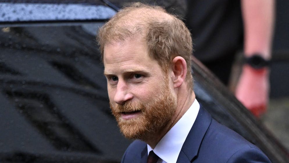 Harry in aula contro il Daily Mail.