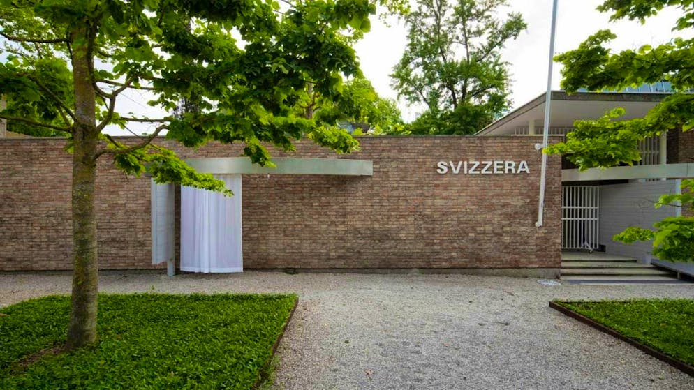 The Swiss pavilion in the gardens of the Venice Art Biennale. (archive picture)