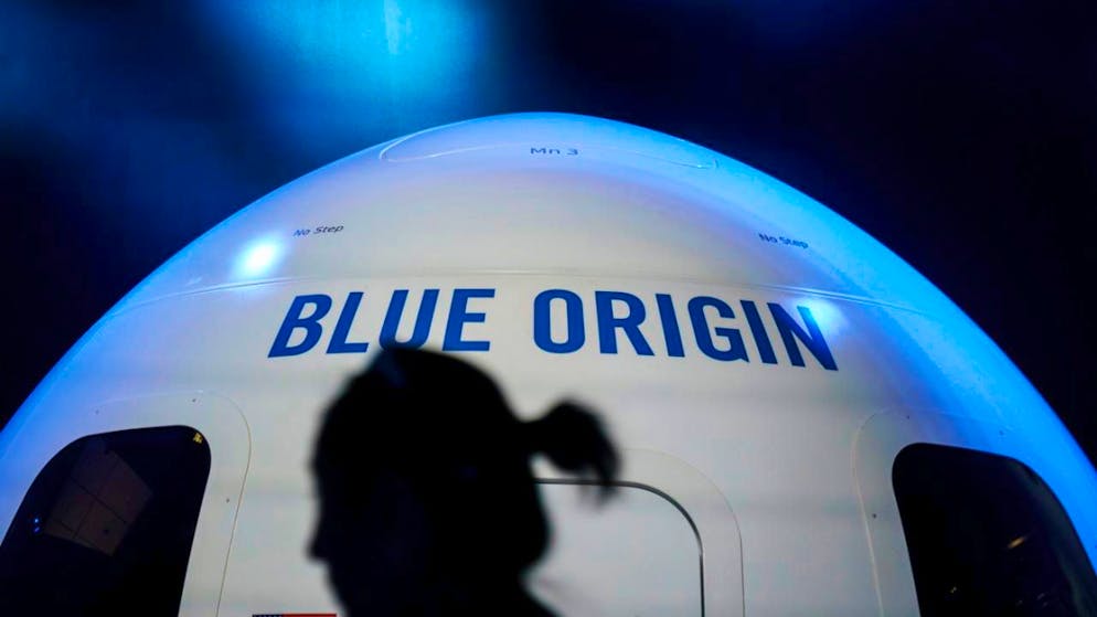 Blue Origin va utiliser ses propres fusées New Shepard pour déployer son réseau TeraWave (archives).