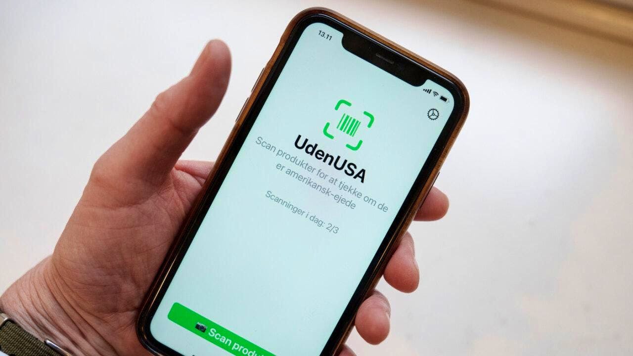 Konsumgüter. Dänischer US-Boykott: Apps sortieren Waren im Supermarkt aus