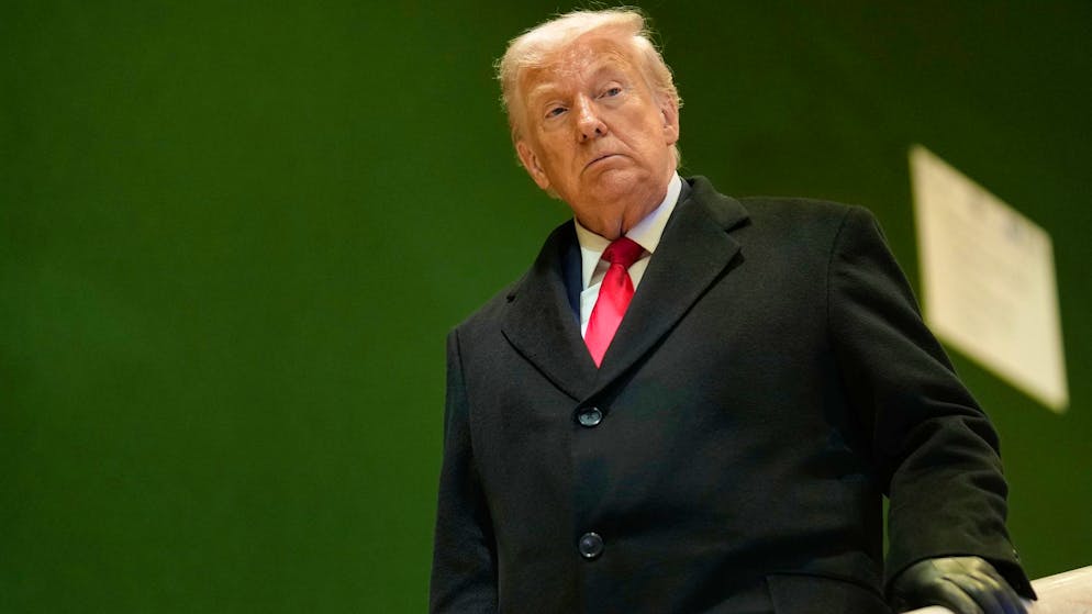 Wenn US-Präsident Donald Trump wie im Jahr 2020 in die Schweiz kommt, klingeln die Kassen. (21. Januar 2026)