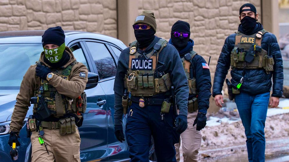 US Immigration and Customs Enforcement (ICE) is cracking down on protesters and migrants.