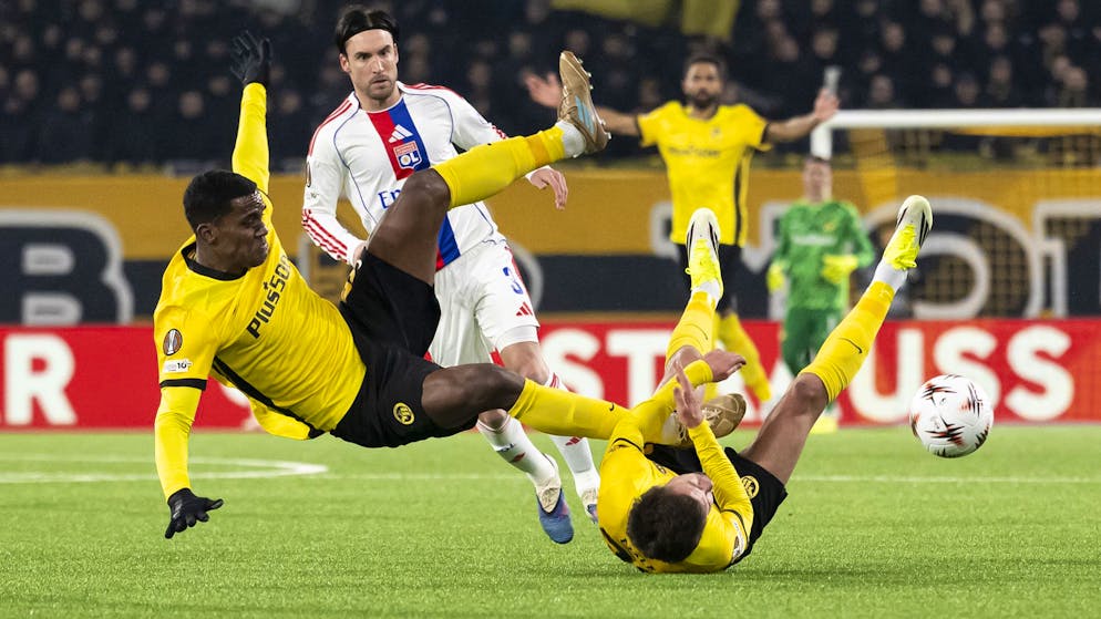 Video-Ticker. YB bringt den Ball nicht weg – Lyon schlägt eiskalt zu und legt vor