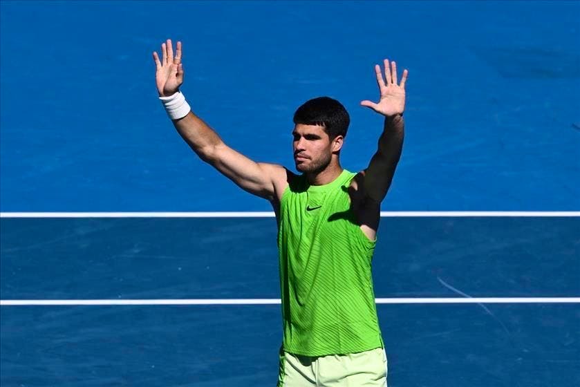 Tennis. Alcaraz e Medvedev avanzano