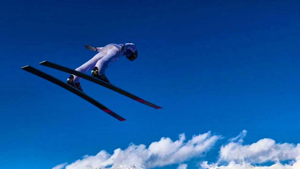 Felix Trunz takes off: It is not yet clear whether he will be able to get an Olympic ticket. (archive photo)