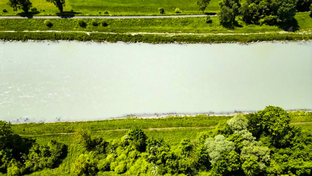 Les cantons de Vaud et du Valais annoncent de nouvelles étapes pour sécuriser le Rhône dans le Chablais (photo d'illustration).