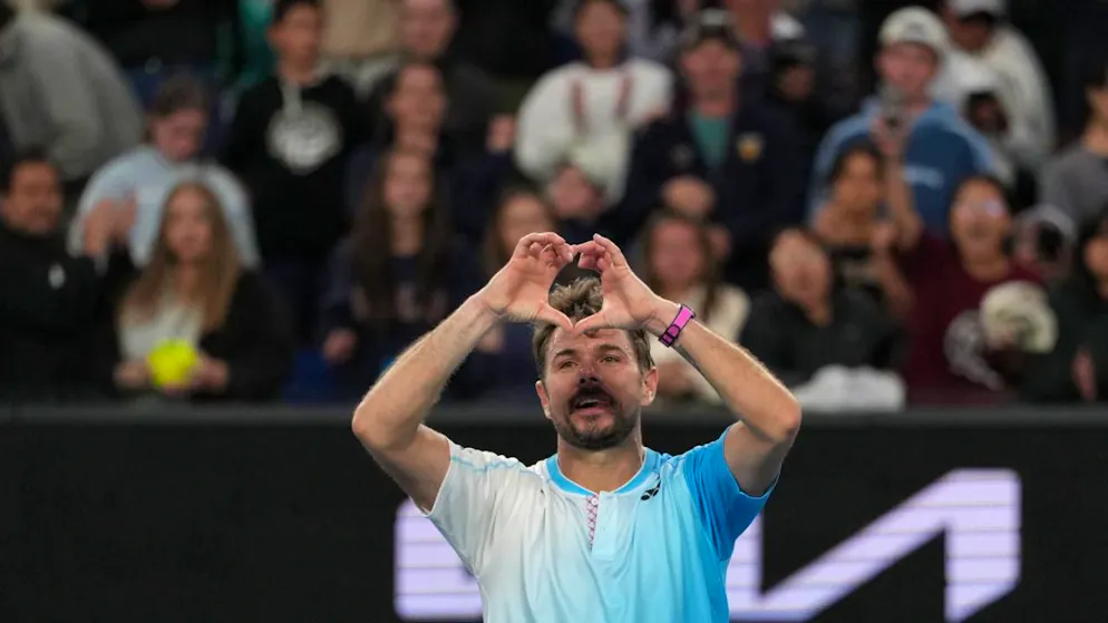 Publikumsliebling bei seinem letzten Australian Open: Stan Wawrinka wird auch am Samstag auf die Unterstützung der Fans zählen