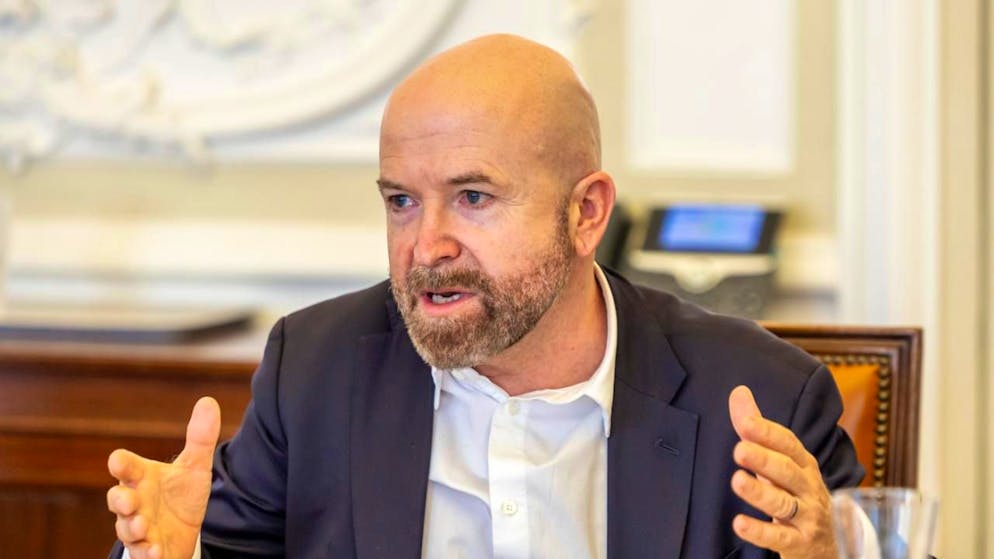 Devant le Grand Conseil genevois, le conseiller d'Etat Nicolas Walder a assuré que le Département du territoire appliquera la loi pour protéger les locataires de cinq immeubles de la Jonction qui ont reçu des résiliations de baux (illustration).