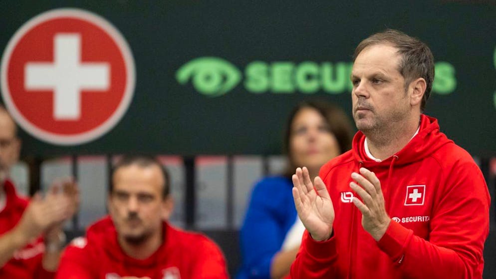Davis-Cup-Captain Severin Lüthi will mit seinem jungen Team zurück in die Weltgruppe