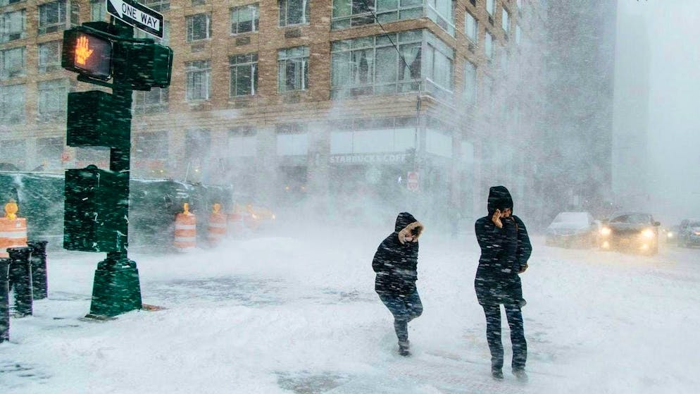 The USA is preparing for a severe winter storm (archive image).