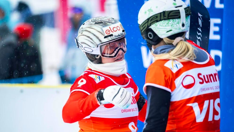 Podestplatz verpasst im Parallel-Riesenslalom. Kein Effort der Schweizer Alpin-Snowboarder