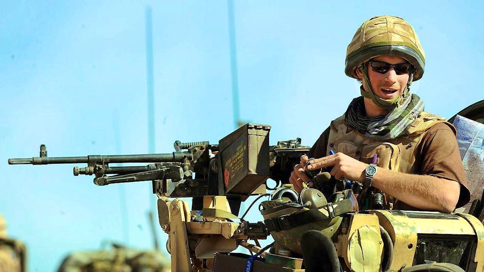 Prince Harry himself fought in Afghanistan.