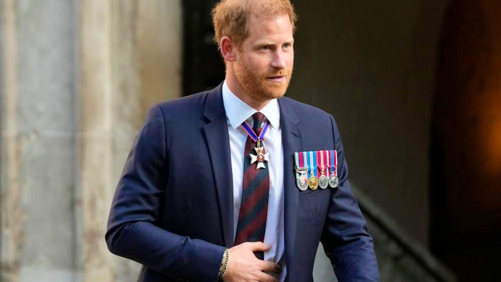 ARCHIV - Der britische Prinz Harry. Foto: Kirsty Wigglesworth/AP/dpa/Archivbild