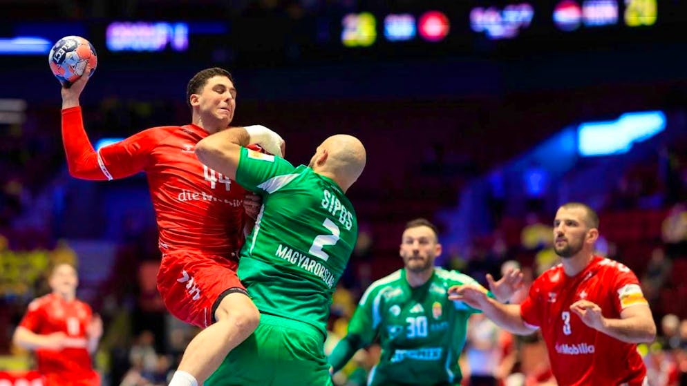 The Swiss put up a tough fight against Hungary