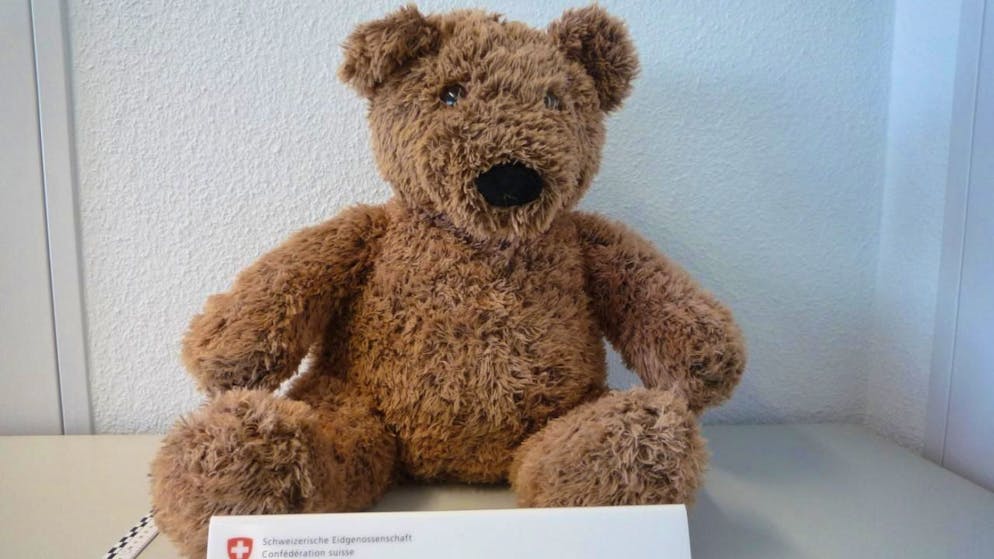 Dieser Teddybär hat es in sich. Er war mit Marihuana gefüllt. (Archivbild)