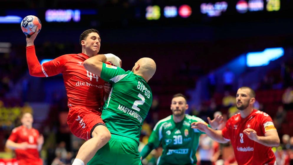 Handball. Swiss draw after clear lead