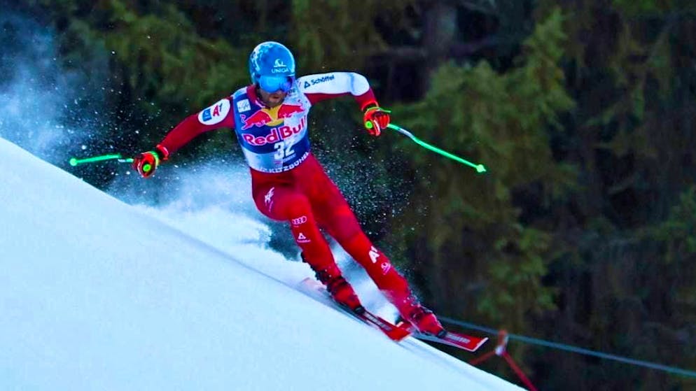 Marco Schwarz got to grips with the spectacular piste on Wednesday. However, he will not be competing in the downhill on Saturday