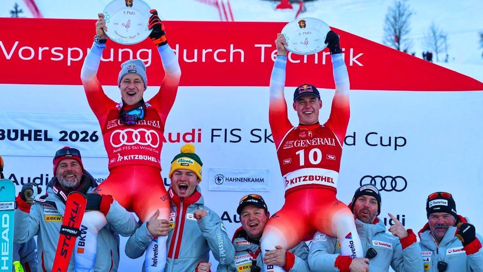 Stimmen zum Kitzbühel-Doppelsieg. Odermatt hatte «kein super Gefühl», von Allmen «richtig genervt»