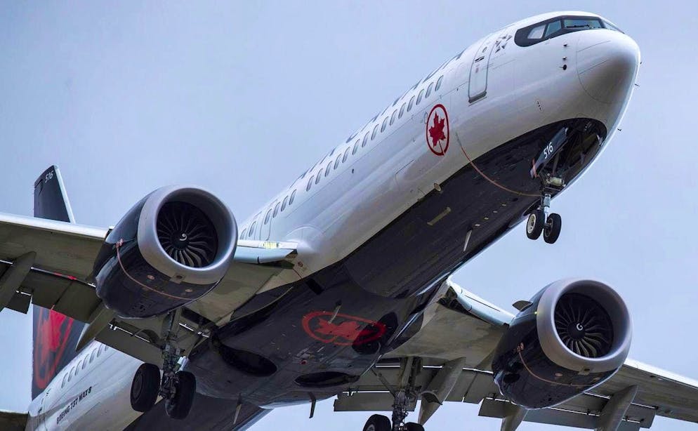 Peu avant le décollage, l'avion d'Air Canada a dû s'arrêter. (image symbolique)